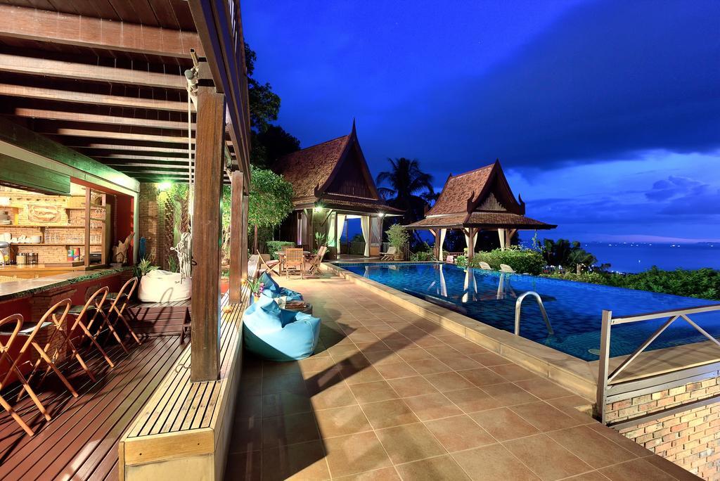 Villa Thai Teak - Panoramic Sea & Sunset Views サムイ島 部屋 写真