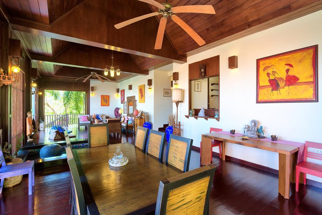 Villa Thai Teak - Panoramic Sea & Sunset Views サムイ島 部屋 写真